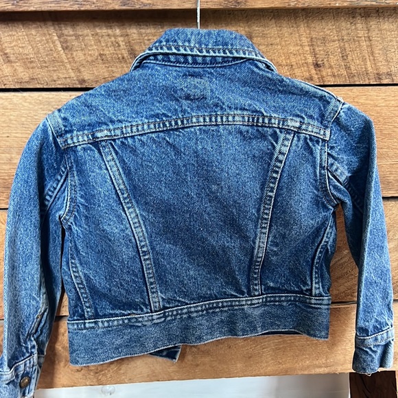 Kids Unisex Lee Denim Jacket - Picture 2 of 4